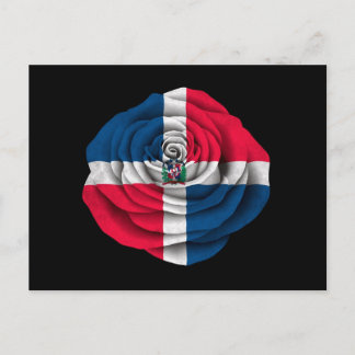 Rose der Dominikanischen Republik Postkarte