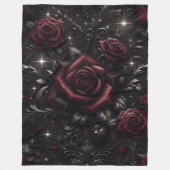 Rose der Dunkelheit 60x80 Fleece Blanket (Vorderseite)