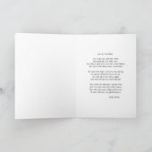 Rose der Freundschaft Karte (Innenseite)