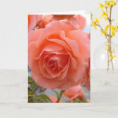 Rose der Freundschaft Karte (Gelbe Blume)