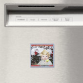 Rose der Freundschaft Magnet (In Situ (Geschirrspüler))