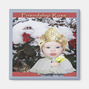 Rose der Freundschaft Magnet
