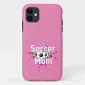 Rose der Fußball-Mama Case-Mate iPhone Hülle (Rückseite)