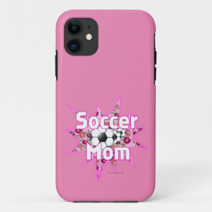 Rose der Fußball-Mama Case-Mate iPhone Hülle