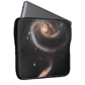 Rose der Galaxien Laptopschutzhülle (Vorne Rechts)