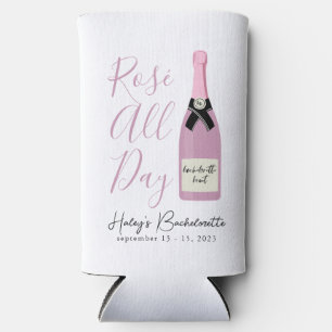 Rose Der ganze Tag Napa Weinkeller Bachelorette Selters Dosenkühler