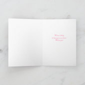 Rose der Großmutter zum 80. Geburtstag Karte (Innenseite)