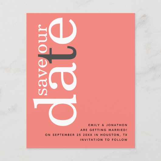 Rose der Haushaltskorallen Rosa QR-Code Save the D (Vorderseite)