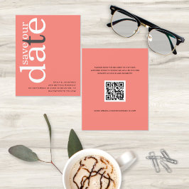 Rose der Haushaltskorallen Rosa QR-Code Save the D