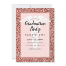 Rose der Krankenschwester Gold Glitzer Graduation