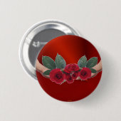 Rose der Liebe Button (Vorne & Hinten)