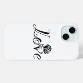 Rose der Liebe Case-Mate iPhone Hülle (Rückseite (Horizontal))