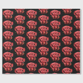 Rose der Liebe Geschenkpapier (Flach)