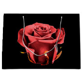 Rose der Liebe Große Geschenktüte (Vorderseite)