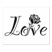 Rose der Liebe Gummistempel (Prägung)