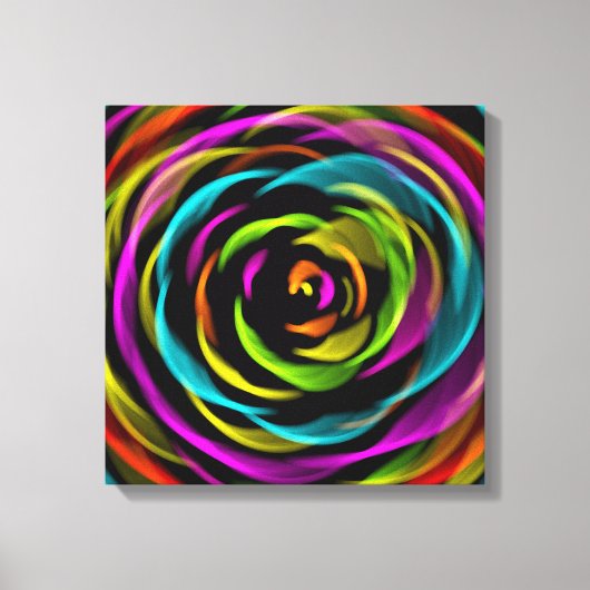 Rose der Liebe Leinwanddruck (Vorderseite)