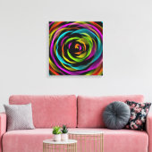 Rose der Liebe Leinwanddruck (Insitu (Wohnzimmer))