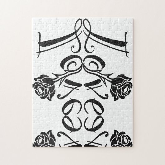Rose der Liebe Puzzle (Vertikal)