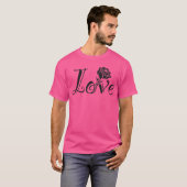 Rose der Liebe T-Shirt (Vorne ganz)