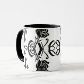 Rose der Liebe Tasse (Vorderseite Links)