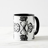 Rose der Liebe Tasse (VorderseiteRechts)