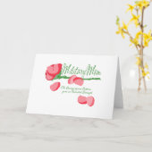 Rose der militärischen Mama Karte (Gelbe Blume)