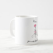 Rose der Mutter Tasse (Vorderseite Links)