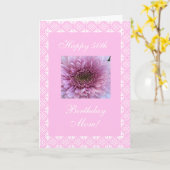 Rose der Mutter zum 50. Karte (Gelbe Blume)