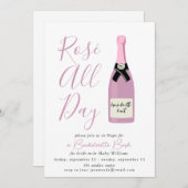 Rose Der Park der Villa Negroni, Vezia Einladung (Vorne/Hinten)