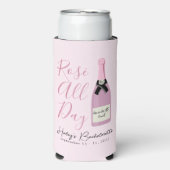 Rose Der Park der Villa Negroni, Vezia Selters Dosenkühler (Seltzer Vorderseite)