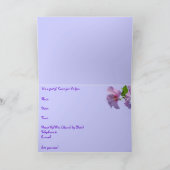 Rose der Party Einladung Sharon Blossom (Innenseite)