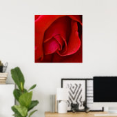 Rose der Raute Poster (Heimbüro)