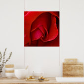 Rose der Raute Poster (Küche)