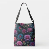 Rose der Romantik Tragetaschen Mit Langen Trägern (Rückseite)