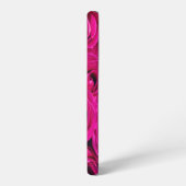 Rose der rosa Blume Samsung Galaxy Hülle (Linke Seite)