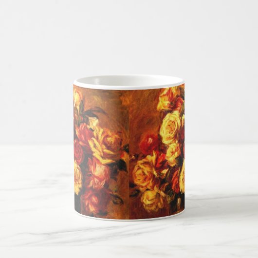 Rose der Schönen Künste Kaffeetasse (Mittel)