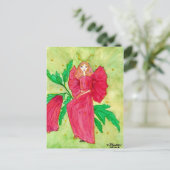 Rose der Sharon Fairy Postkarte (Stehend Vorderseite)