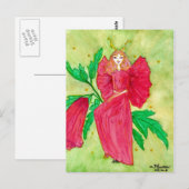 Rose der Sharon Fairy Postkarte (Vorne/Hinten)