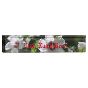 Rose der Sharon-Namensplatte Namensplakette