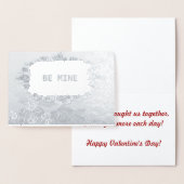 Rose der Silberfräse sind der Valentinstag meines Folienkarte (Anzeige)