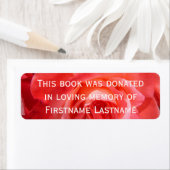 Rose der Sticker-Buchspende (Insitu)