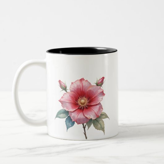 Rose der Tasse Sharon (Links)