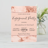 Rose der Teilnehmer Einladung (Stehend Vorderseite)