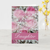 Rose der Tochter Karte (Gelbe Blume)