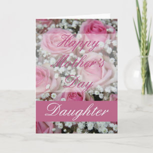 Rose der Tochter Karte