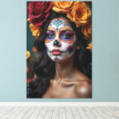 Rose der Toten Leinwanddruck (Insitu (Holzboden))