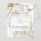 Rose der tropischen Korallen Einladungspostkarte (Vorderseite)