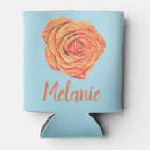 Rose der tropischen Mandarine Dosenkühler (Vorderseite)