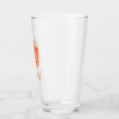 Rose der tropischen Mandarine Glas (Links)