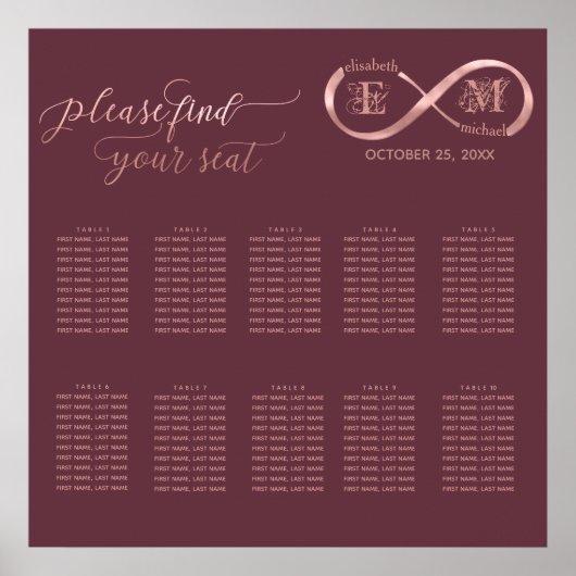 Rose der Unendlichkeit Poster (Vorne)